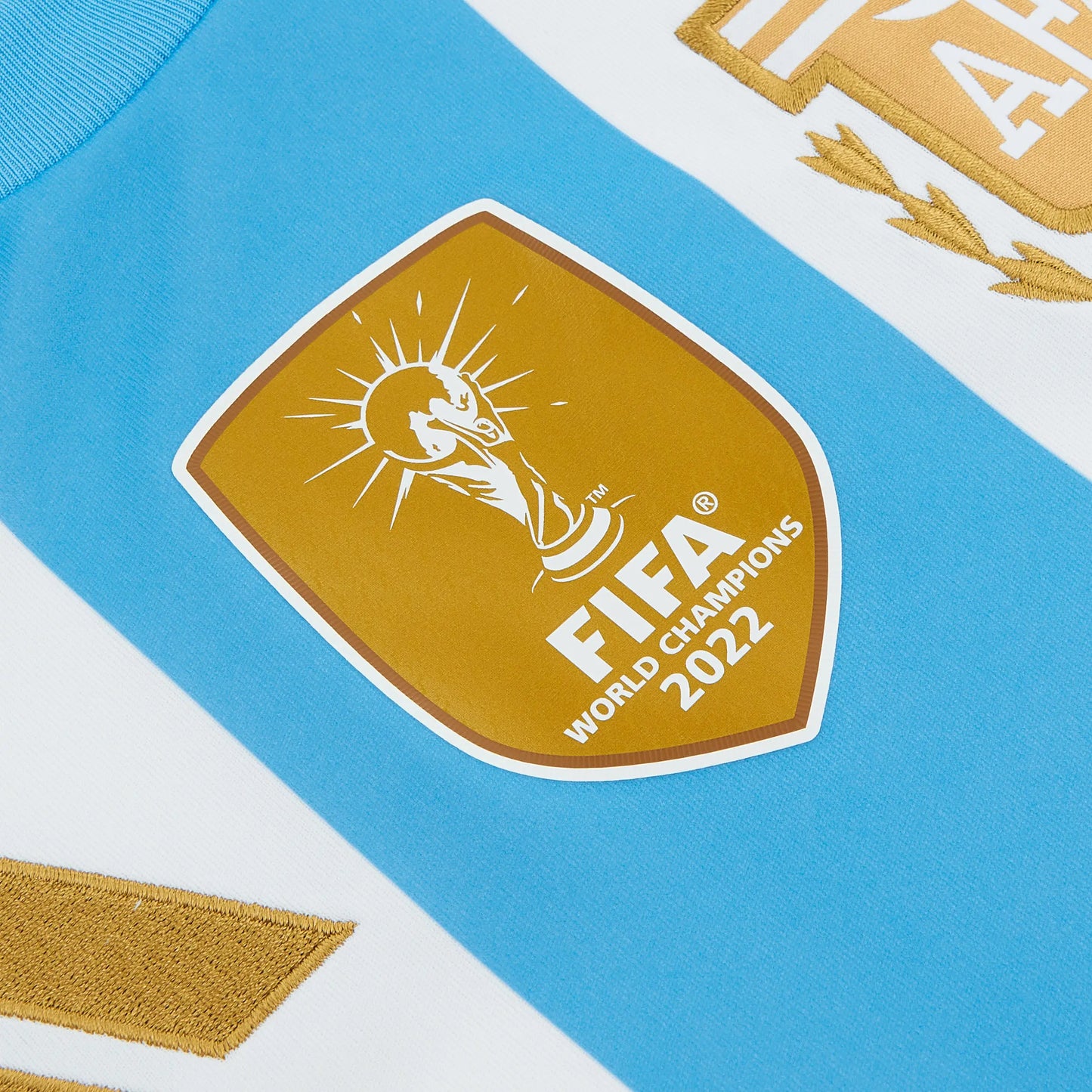 Argentina Home Jersey Half Sleeves