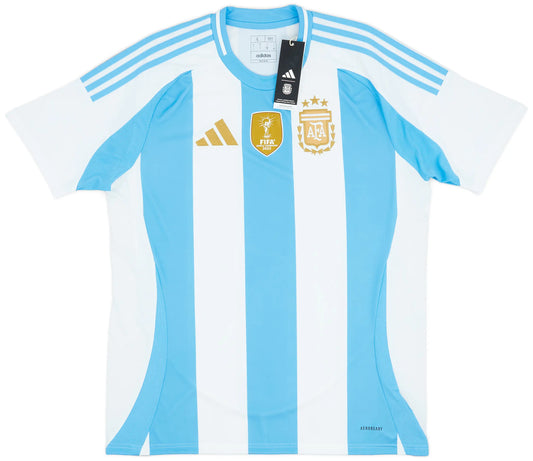 Argentina Home Jersey Half Sleeves
